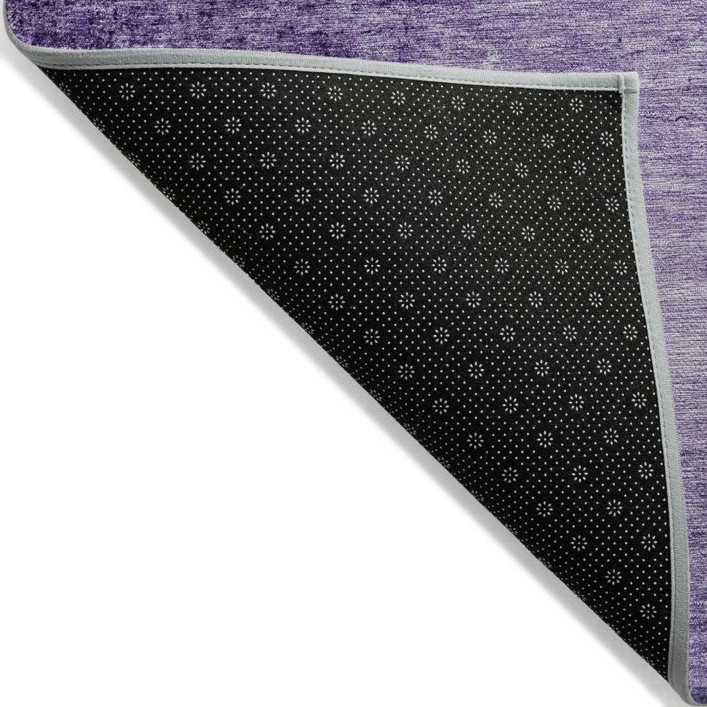 Machine Washable Indoor/Outdoor Chantille ACN1884 Purple 2'6" x 3'10" Rug