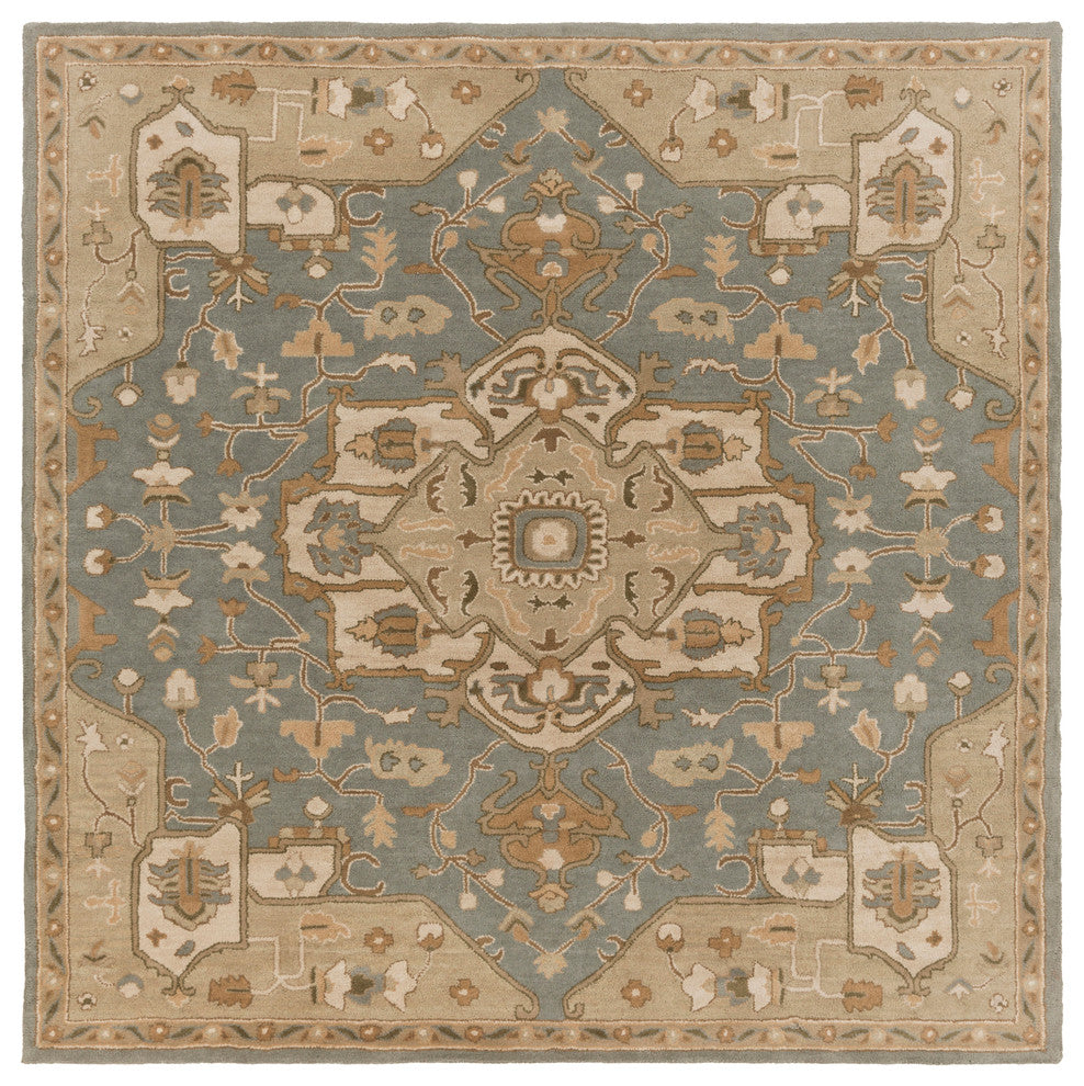 Caesar Area Rug, 9'9", Square
