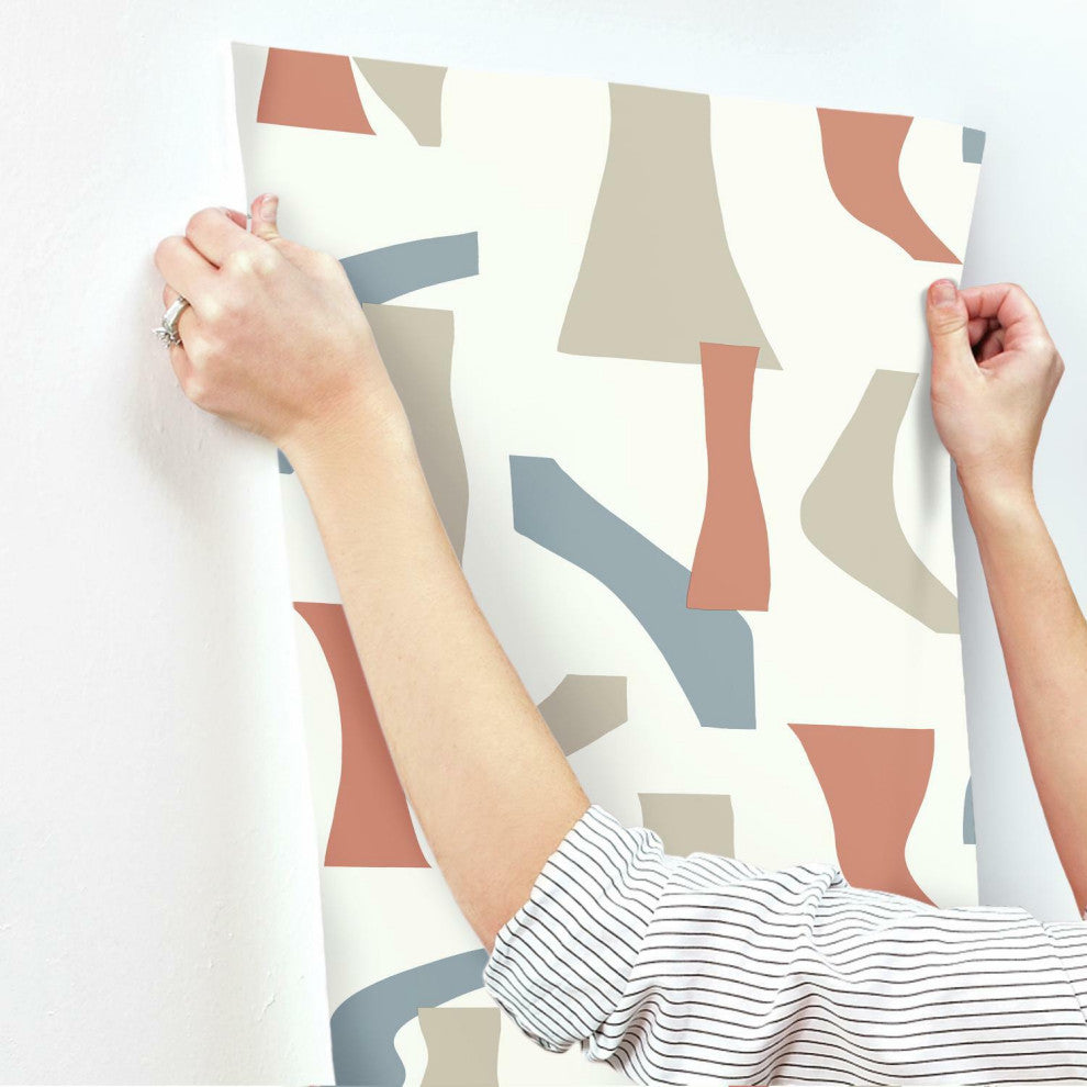 Modernist Peel and Stick Wallpaper
