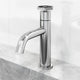VIGO Ruxton 8" H Single Handle Single Hole Bathroom Faucet, Chrome, Without Extras