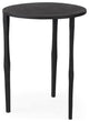 Minimal Black Iron Side Table