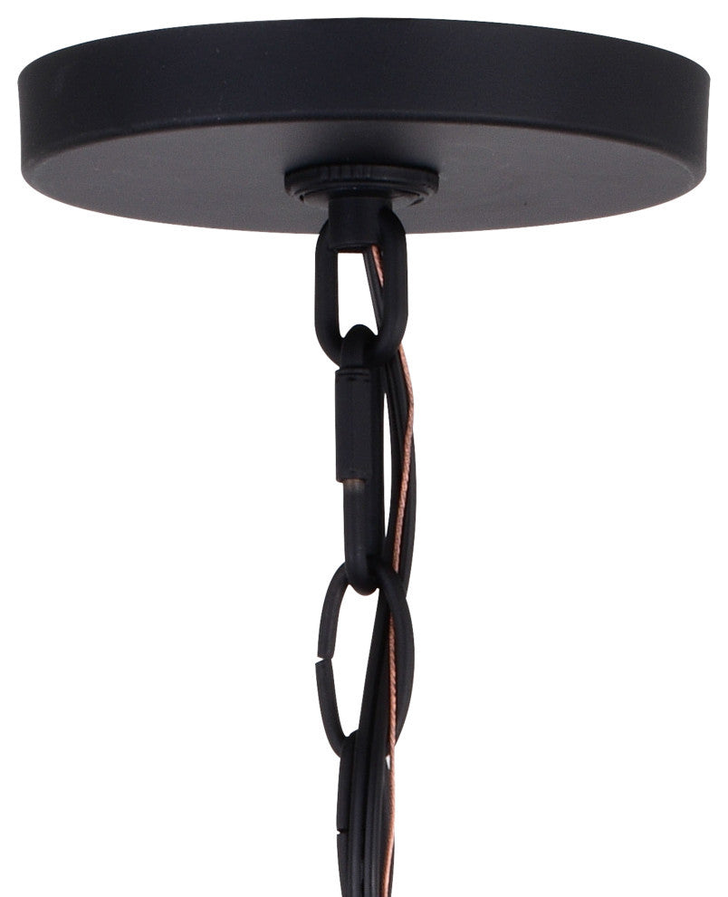 Blackwell 8" Outdoor Pendant Matte Black