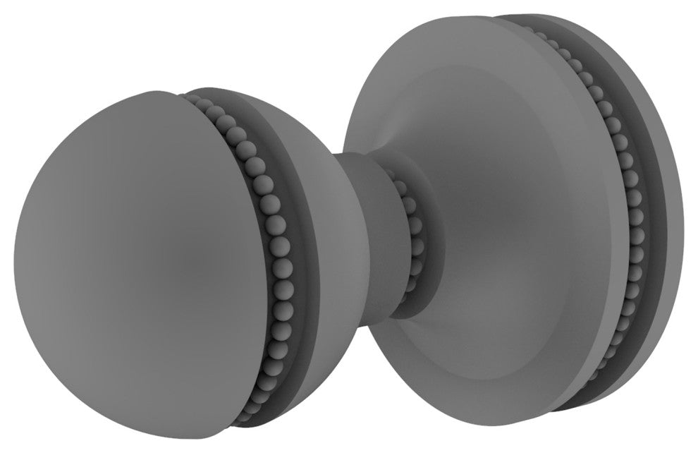 Mambo Robe Hook, Matte Gray