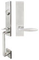 Summer Lever, Tubular Dummy Handleset, Left Hand, Satin Stainless Steel