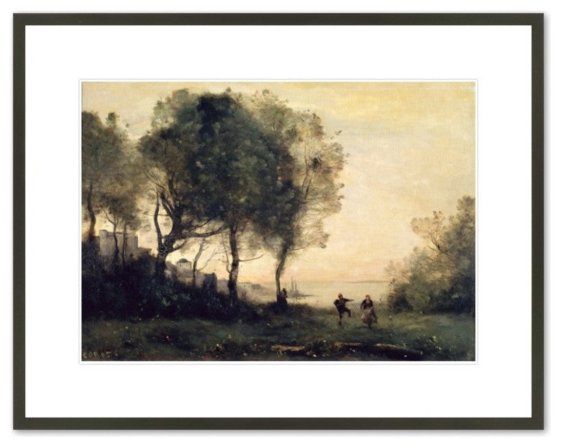Souvenir of Italy (oil on canvas)