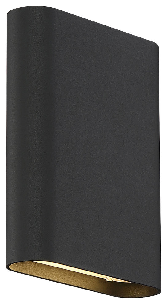 Lux, Bi-Directional Wall Sconce, 120V, Black