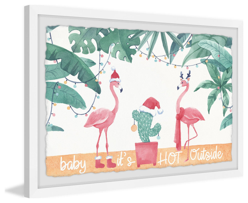 "Don't Go" Framed Painting Print, 24x16