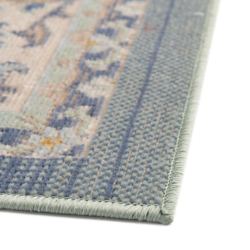 Rug Unique Loom Whitney French Blue Square 8' 0 x 8' 0