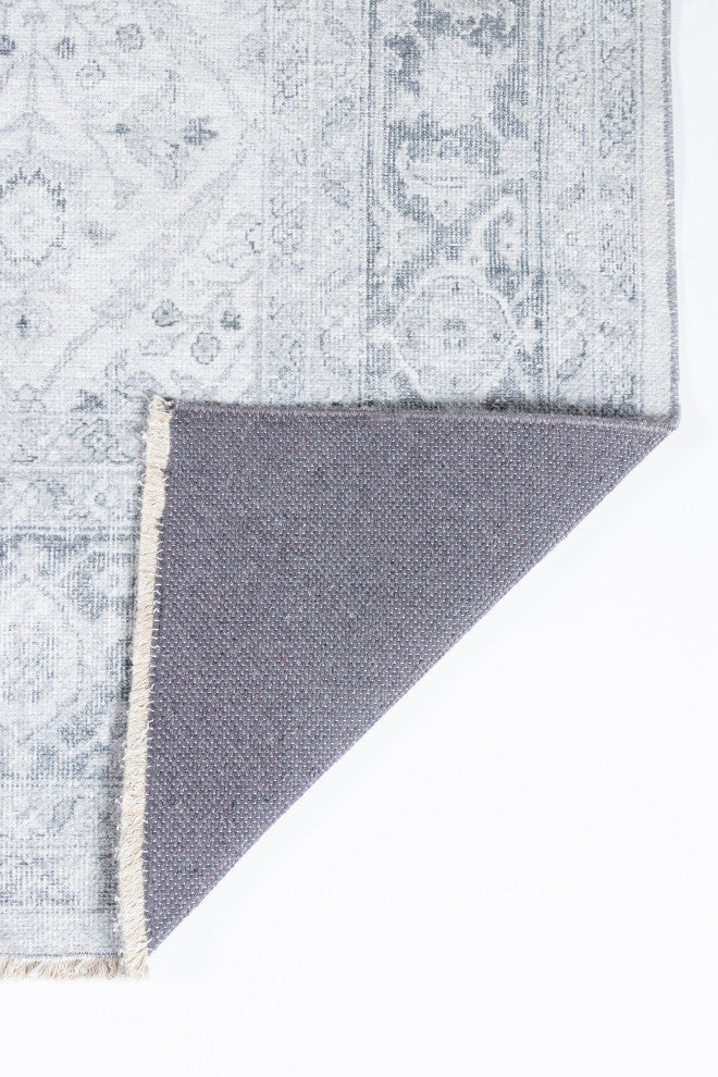 Momeni Chandler Cotton Polyester Traditional Grey Rug 4' X 6'