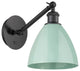 Innovations 317-1W-BK-MBD-75-SF-LED 1-Light Sconce, Matte Black