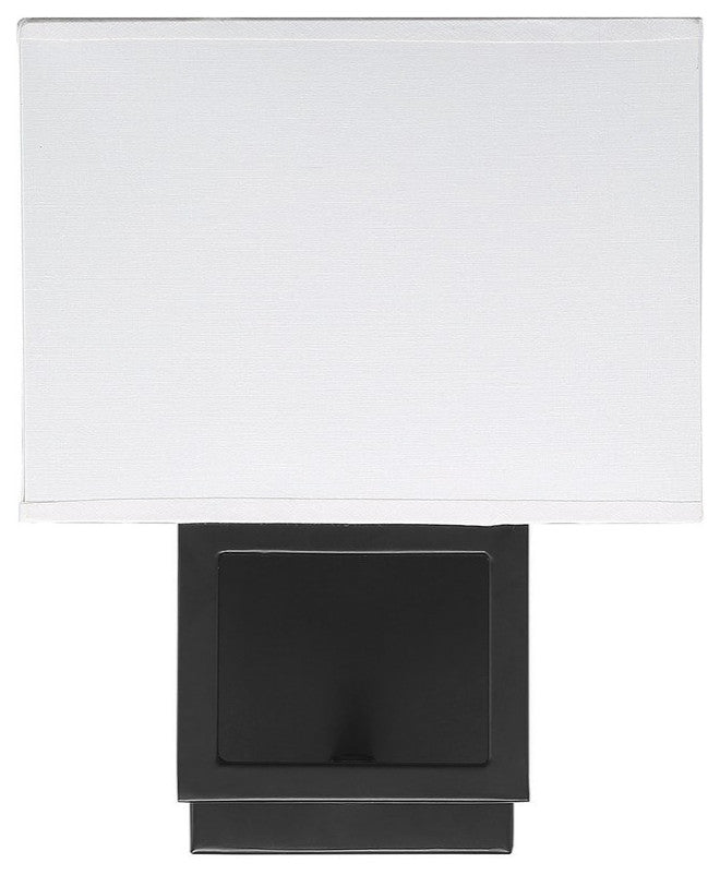 Savoy House Meridian 1 Light Wall Sconce Matte Black