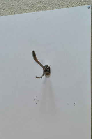 Coat Hook, Satin Nickel