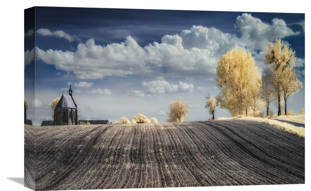 "Irenkowo" Stretched Canvas Giclee by Piotr (Bax) Krol, 22x15"
