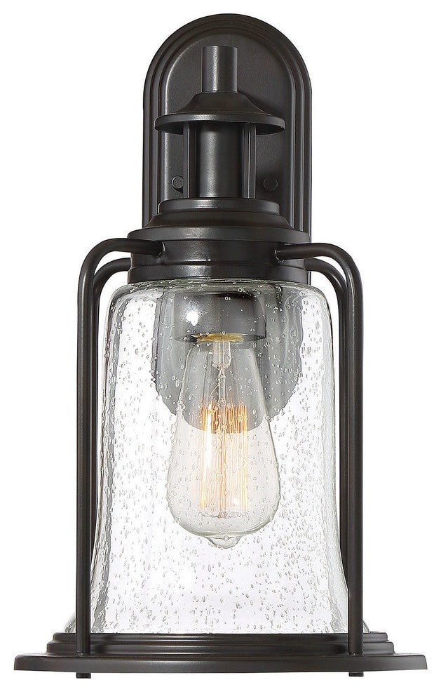 Savoy House 5-2211-13 Tacoma 1 Light Outdoor Wall Lantern, English Bronze