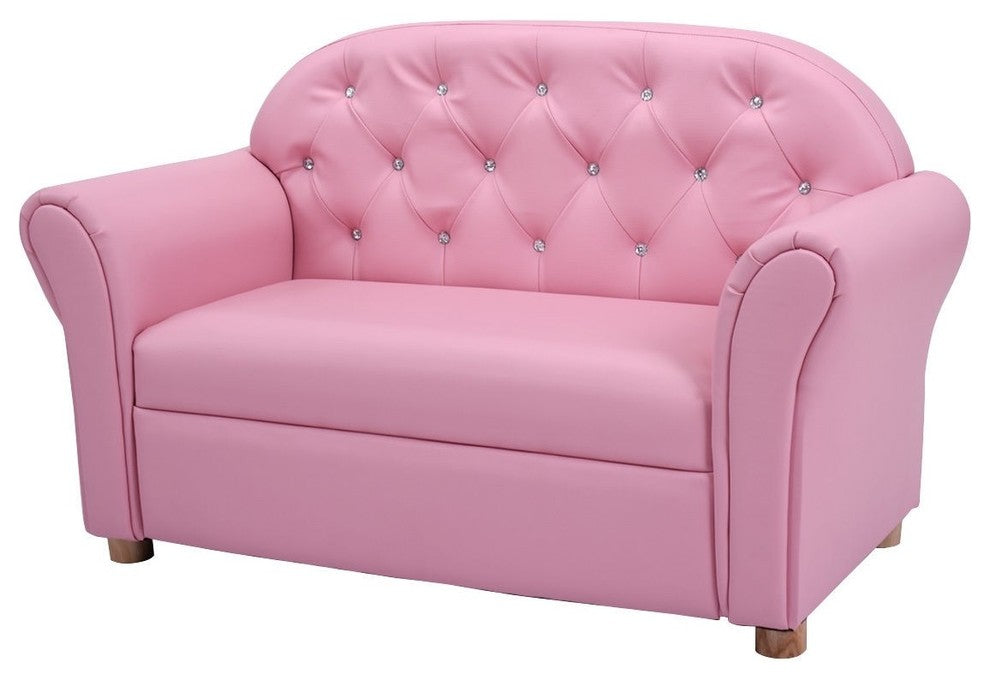 Kids Princess Armrest Chair Lounge Couch