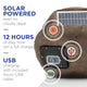 Weather-resistant Bluetooth Solar-Powered Outdoor Rock Speaker, Set of 2