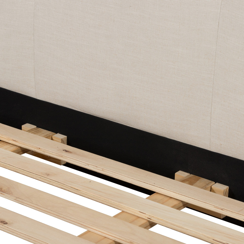 Madison Bed-Cambric Ivory-King