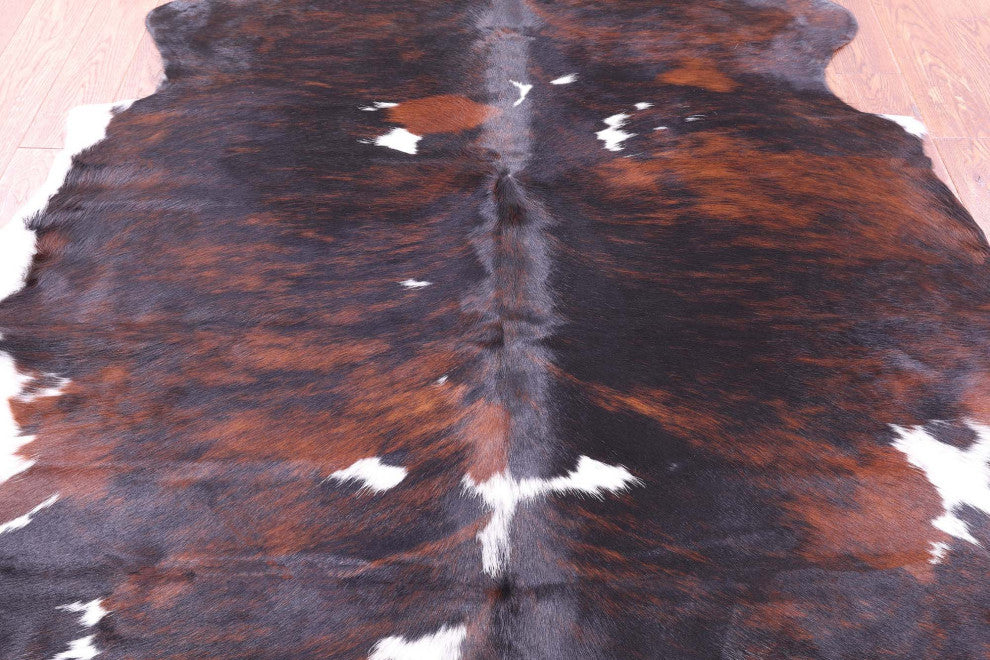 7' 1" X 5' 10" Natural Cowhide Rug C1588