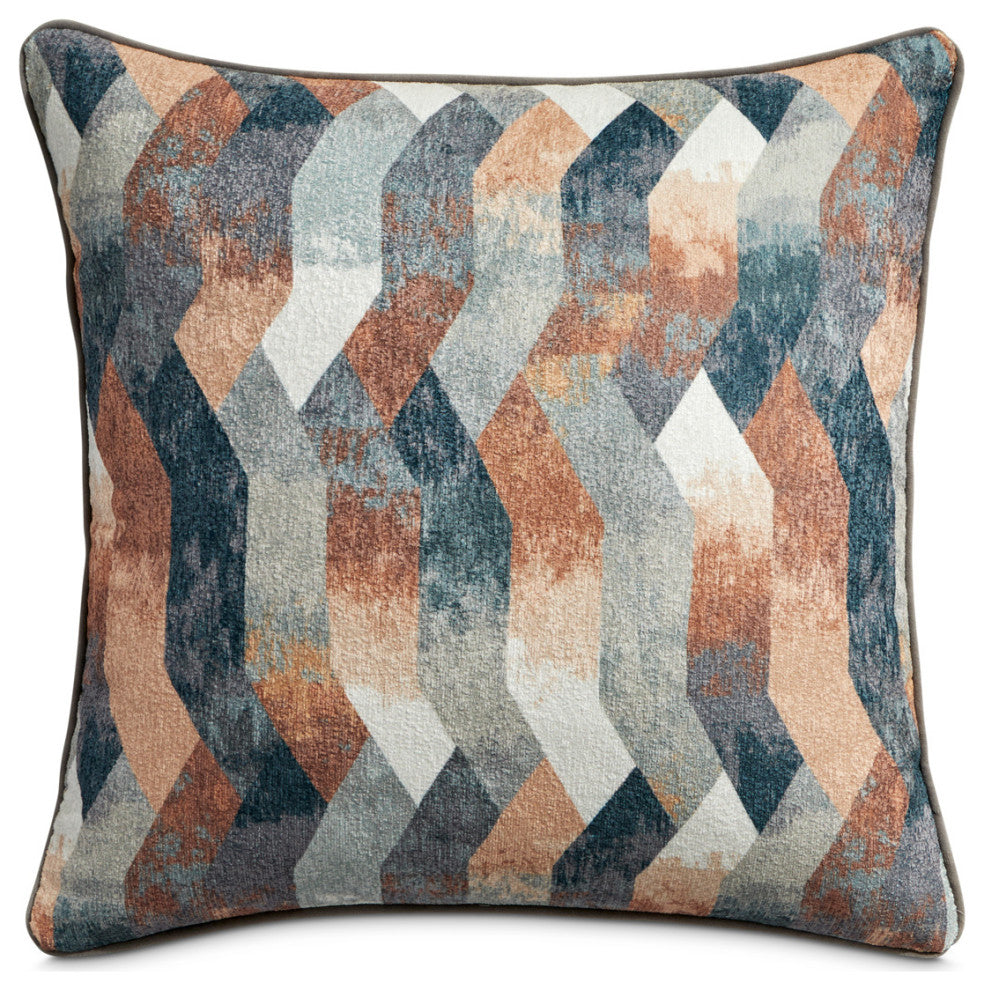 Sundance Marion 19" Velvet Throw Pillow, Set of 2, Smoke
