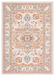 Safavieh Indoor-Outdoor Cabana Collection, CBN680 Rug, Beige/Orange, 4'5"x6'5"