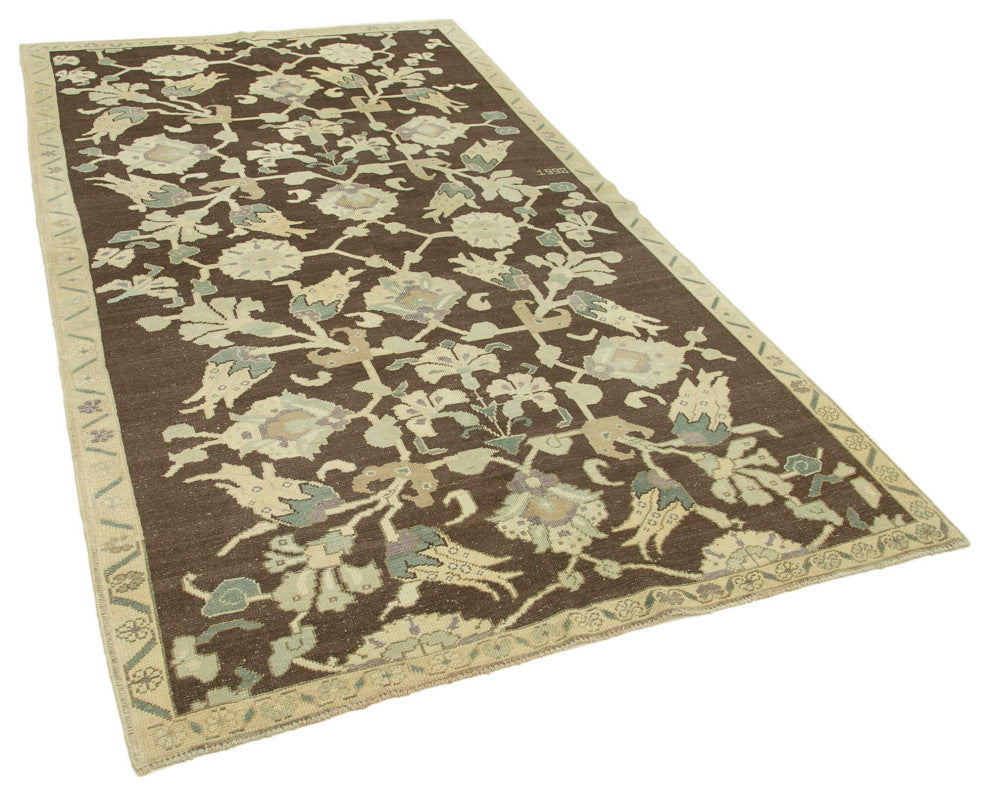 Rug N Carpet - Hand-knotted Oriental 4' 11'' x 8' 8'' Contemporary Wool Rug