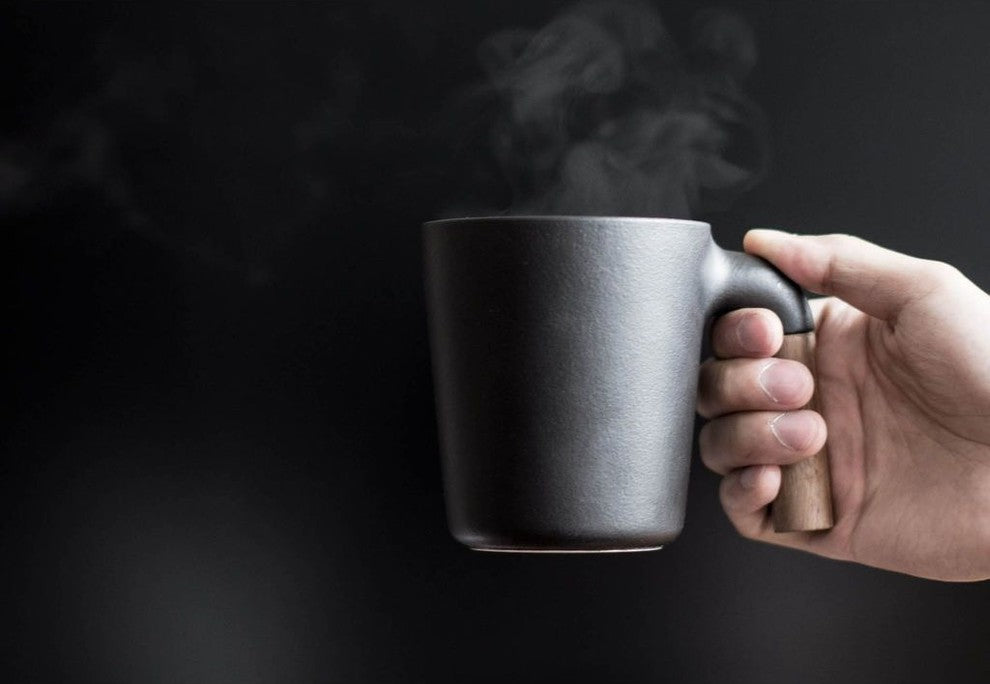 HMM Mugr Coffee Cup, Charcoal
