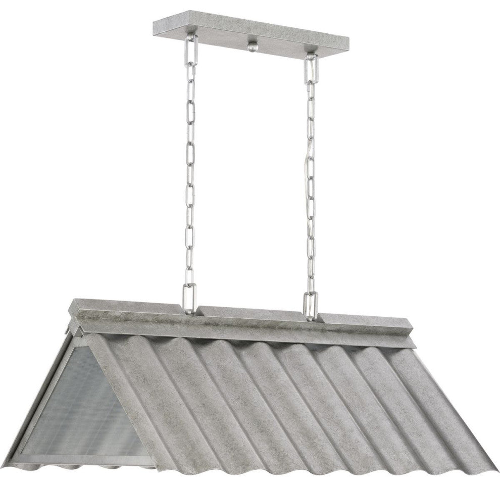 POINT DUMEÂ® Edgecliff Galvanized Finish Outdoor Hanging Pendant