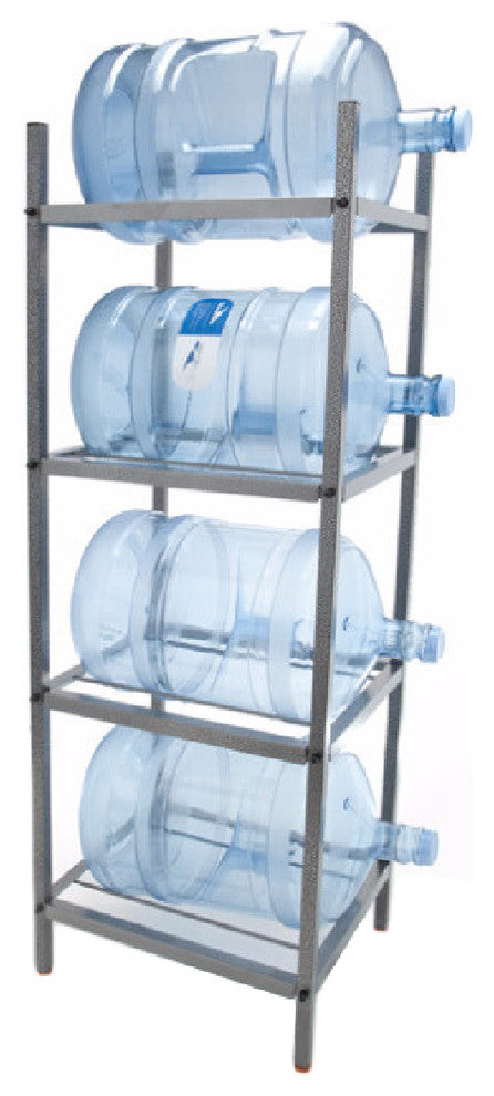 Goldwell Designs 4-Step Bottle Rack, Dust Black