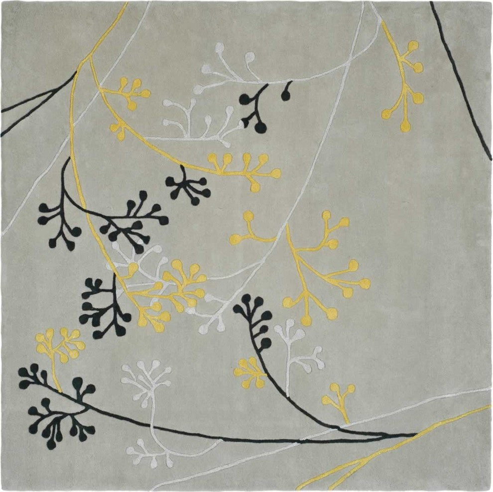 Safavieh Soho SOH305G 6' Round Gray Rug