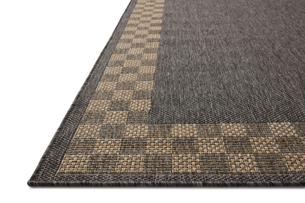 Chris Loves Julia x Loloi Providence Charcoal / Natural 6'-3" x 9'-2" Area Rug