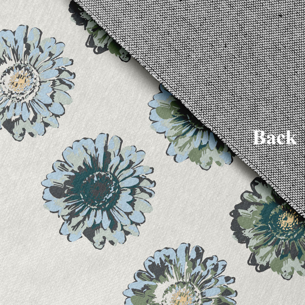 Gypsy Floral Spring Chenille Rug, Green, 5'x7'