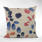 Plutus Multi-Color Creative Art Dot Luxury Throw Pillow, 16"x16"