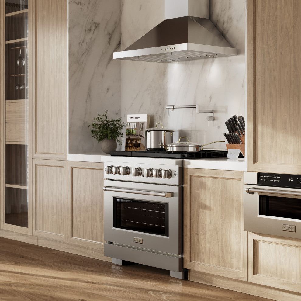 ZLINE 36 In. Freestanding Gas Range, Stainless Steel, SGR36
