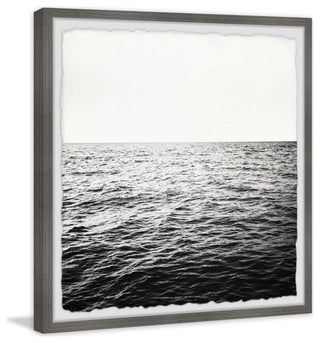"Open Ocean Expanse" Framed Painting Print, 12x12