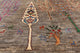 5' 8" X 8' 3" Tribal Persian Gabbeh Handmade Wool Rug Q5289