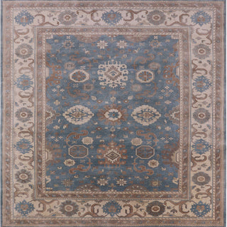 Ahgly Company Indoor Square Mid-Century Modern Area Rugs, 3' Square