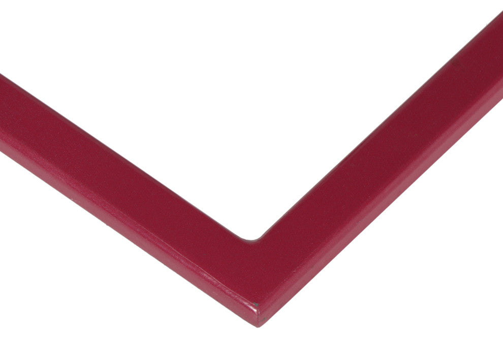 Elements, Tanu, C-Table Enamel Top End Table, Plum