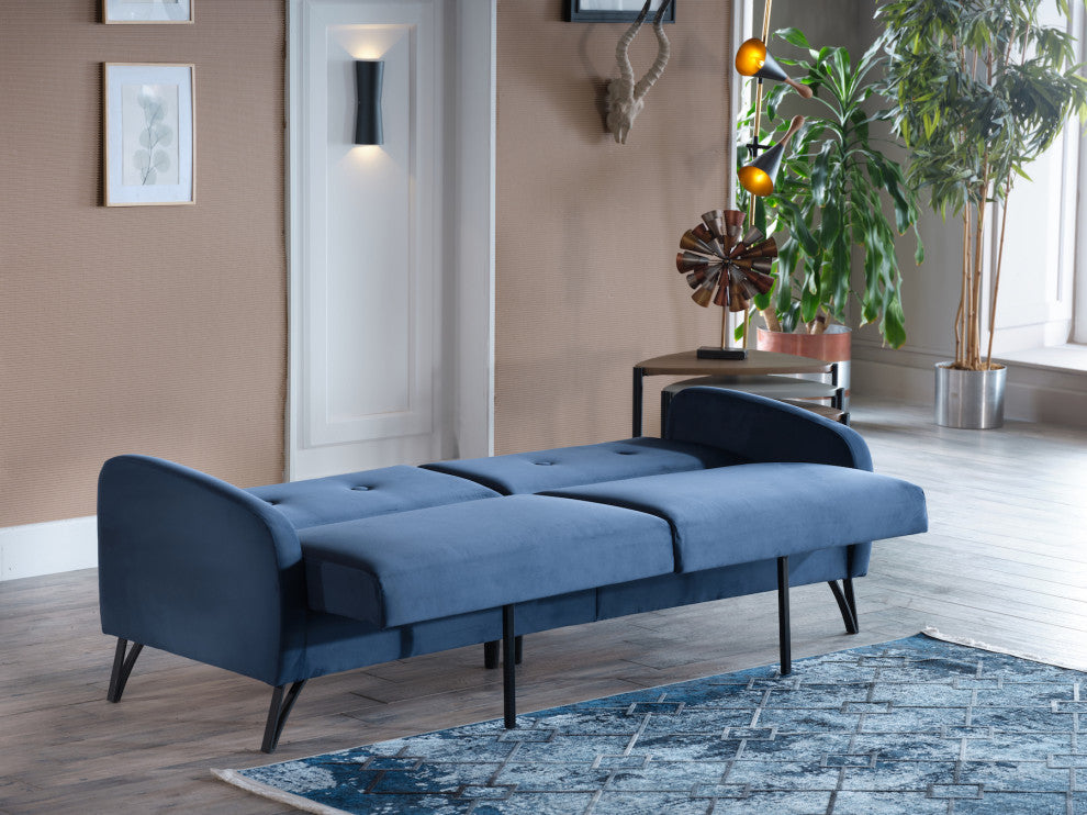 Juniper 3 Seat Sleeper, Vika Navy Blue