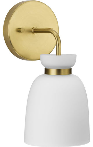 Lexie Collection Contemporary Vanity Light, Brushed Gold