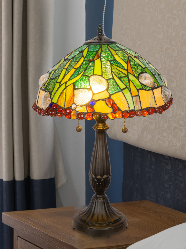 Coral Sea Tiffany Table Lamp