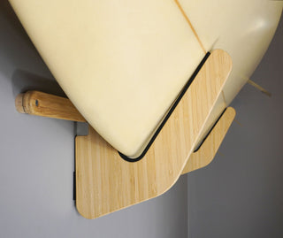 Bamboo Surfboard Rack - Kaua'i Series, Bamboo, Show-Off