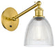 Innovations 317-1W-SG-G382-LED 1-Light Sconce, Satin Gold