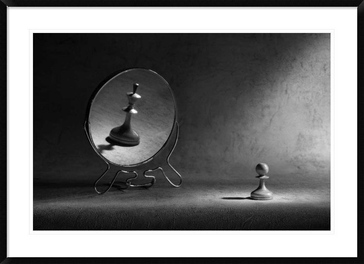 "The Megalomania 2" Framed Digital Print by Victoria Ivanova, 44x32"