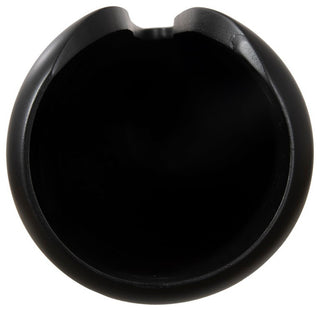 Interval Wood Vase, Black, Large