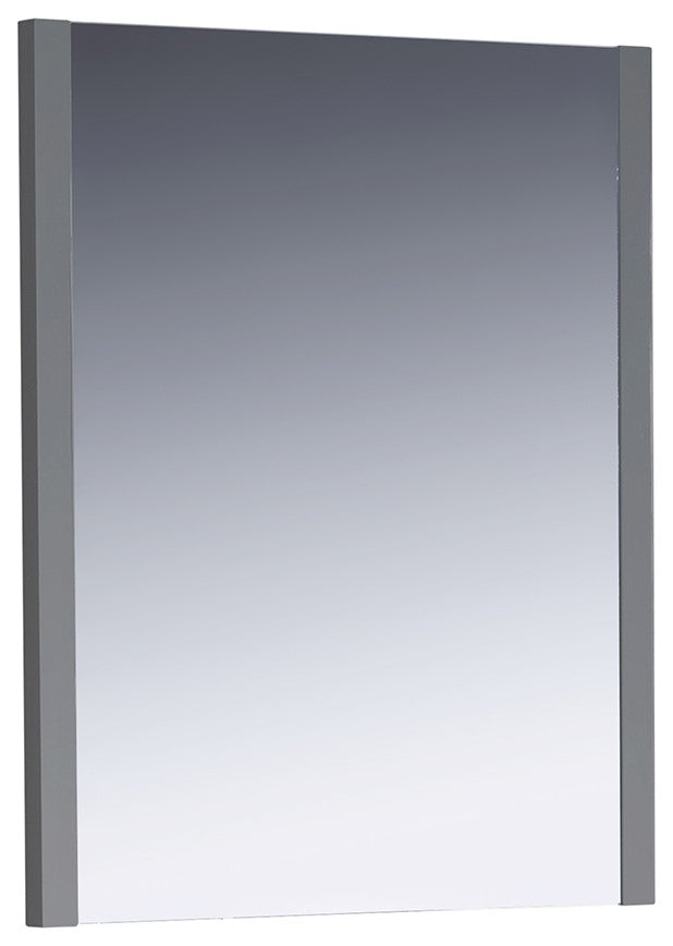 Torino Mirror, Gray, 26"