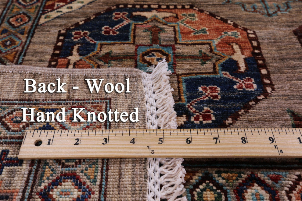 6' 8" X 9' 8" Bokhara Handmade Rug Q11318