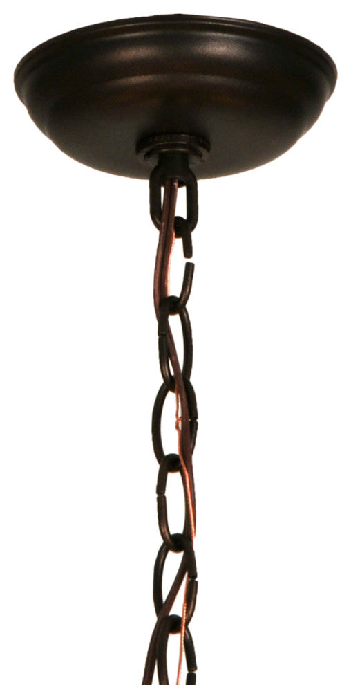 30 Wide Driftwood 7 Light Chandelier