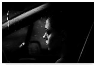 Julien Oncete 'Rainy Day Car' Canvas Art, 47"x30"