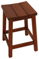 Socorro Solid Teak Counter Stool