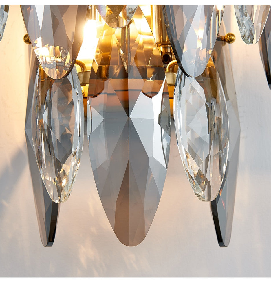 New LED Indoor home decor. Crystal lamp for living room
